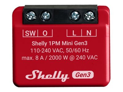 Shelly · Unterputz·""1PM Mini Gen. 3""· Relais· max