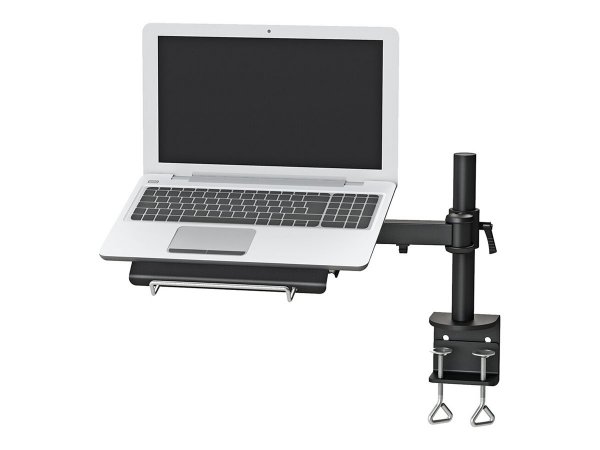 Neomounts NOTEBOOK-D100 Supporto braccio per laptop 10-22" - Nero - Acciaio - 25,4 cm (10") - 55,9 c