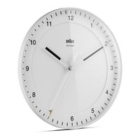Braun BC 17 - Parete - Mechanical clock - Altro - Bianco - Classico - Stilo AA