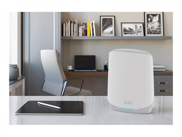 Netgear Orbi RBK762S - Bianco - Interno - Sistema Mesh - 350 m² - Banda tripla (2.4 GHz/5 GHz/5 GHz)