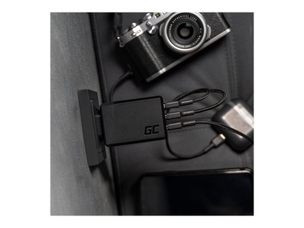 Green Cell ChargeSource3 3-Port USB Charger 30W Ultra Charge & Smart