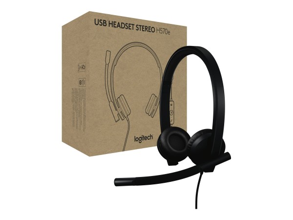 Logitech Usb Headset Stereo H570e Usb-A - Cuffia - Plug and play