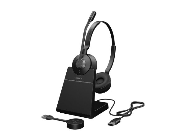 Jabra Engage 55 SE UC Stereo Link400a St - Cuffia - 16 KHz