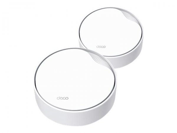 TP-LINK DECO X50-POE(2-PACK) - Bianco - Interno - Sistema Mesh - 420 m² - Dual-band (2.4 GHz/5 GHz)