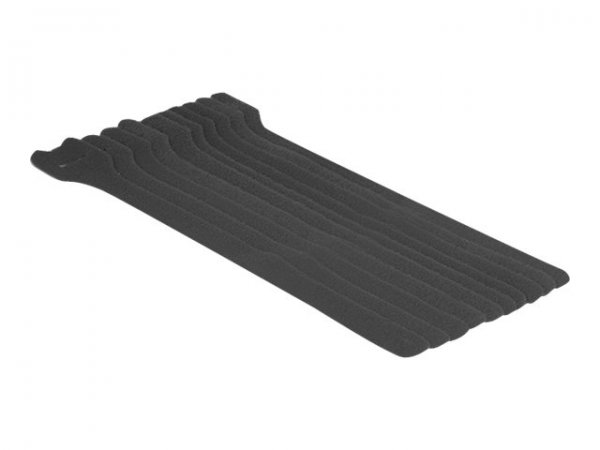 Delock 18264 - Nylon - Grigio - 240 mm - 13 mm - 10 pz