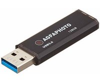 AgfaPhoto 10572 - 128 GB - USB tipo A - 3.2 Gen 1 (3.1 Gen 1) - Cuffia - Nero