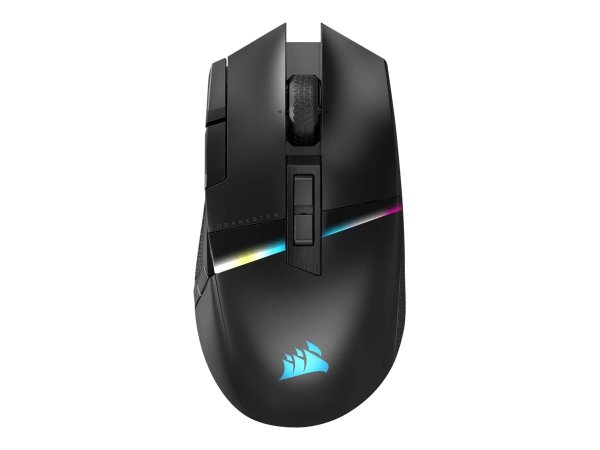 Corsair CH-931A011-EU - Mano destra - Ottico - RF senza fili + Bluetooth - 26000 DPI - 1 ms - Nero