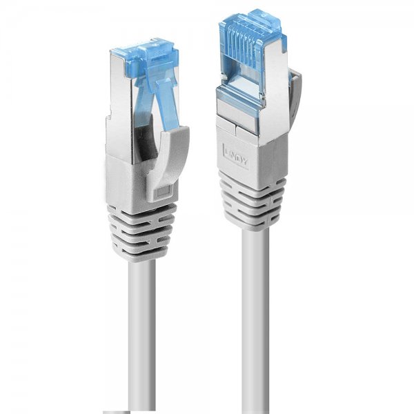 Lindy 47132 - 1 m - Cat6a - S/FTP (S-STP) - RJ-45 - RJ-45 - Grigio