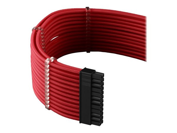cablemod ModMesh - Maschio - Femmina - Dritto - Dritto - Nero - Rosso - 259 mm