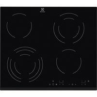 Electrolux EHF6343FOK - Nero - Da incasso - 60 cm - Ceramica - Vetro-ceramica - 4 Fornello(i)