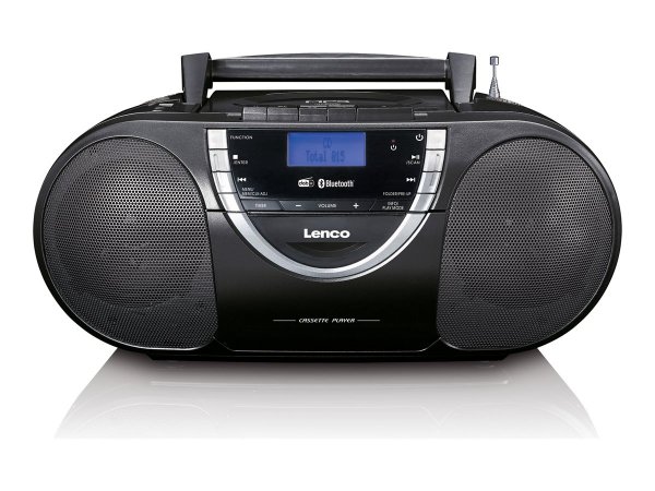 Lenco SCD-6900BK - Boombox SCD-6900 mit Radio CD Kassette und Bluetooth - Lettore cd