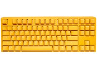 Ducky One 3 Yellow TKL - Tenkeyless (80 - 87%) - Cablato - USB - Interruttore a chiave meccanica - G