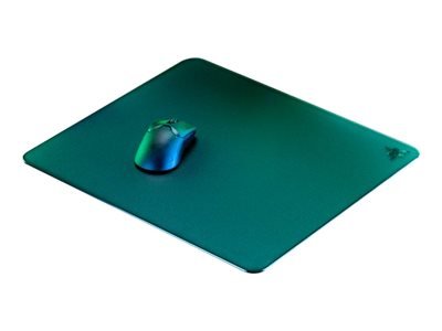 Razer Atlas - Nero - Monocromatico - Gomma - Barra appoggiaferro antiscivolo - Tappetino per mouse p