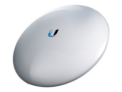 Ubiquiti NanoBeam 5AC Gen 2 - Bridge di rete - 450 Mbit/s - Wi-Fi - Collegamento ethernet LAN - Bian