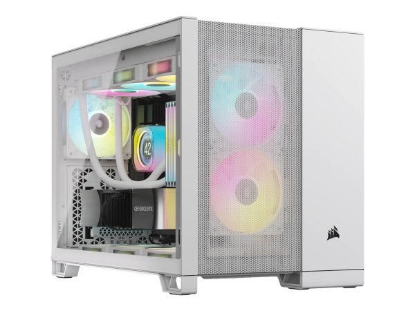 Corsair Geh Midi 2500D Airflow Tempered Glass White - Torre - ATX