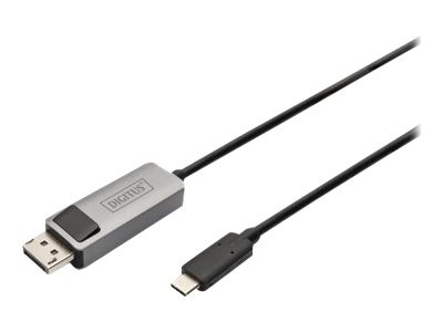 DIGITUS Cavo adattatore USB-C - DisplayPort - 8K / 30 Hz - 1 m - USB tipo-C - DisplayPort - Maschio