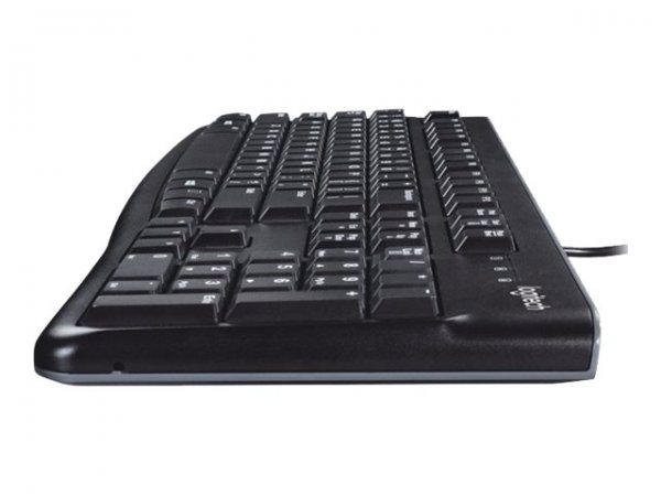 Logitech K120 Tastiera con Cavo - Full-size (100%) - Cablato - USB - Interruttore a chiave a membran