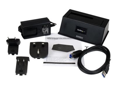 StarTech.com Docking Station per Hard Disk a Singolo Slot - Dock USB 3.0 (5 Gbps) per Hard Drive HDD
