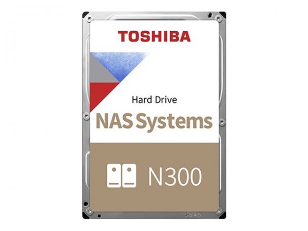 Toshiba N300 NAS - Festplatte - 4 TB - intern - 3.5" (8.9 cm) - Disco rigido - Serial ATA