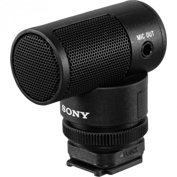 Sony ECM-G1 - Microfono per fotocamera digitale - Cablato - 3.5 mm (1/8") - Nero - 48,5 mm - 1,46 cm