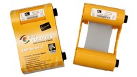 Zebra YMCKOK - YMCKO - Farbbandkassette mit Reinigungswalze - Nastro - Ciano