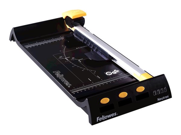 Fellowes Neutron A4/120 - 10 fogli - 32 cm - A4 - Metallo - Plastica - Grafite - Argento - Giallo -