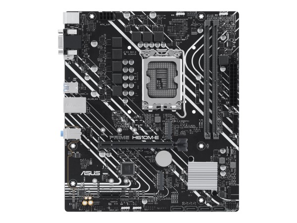 ASUS PRIME H610M-E-CSM - Intel - LGA 1700 - Intel® Celeron® - Intel® Core™ i3 - Intel® Core™ i5 - In