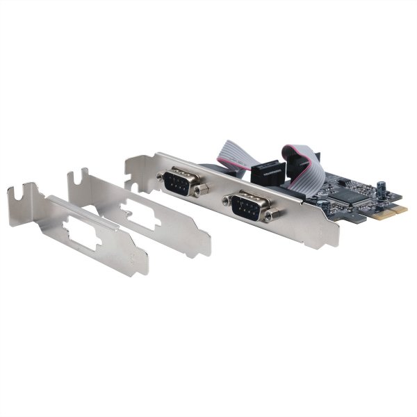 Exsys EX-46012 - PCIe - Seriale - Maschio - RS-232 - Grigio - Cina