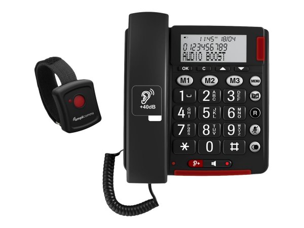 BigTel 50 Alarm Plus Notrufarmband Duo Großtastentelefon - Telefono - Lista chiamate