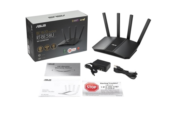 ASUS Rt-Be58U V2 BE3600 AiMesh - Router - Wi-Fi - Router - WLAN