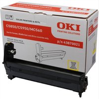OKI Yellow image drum for C5850/5950 - Originale - OKI MC560 - MC560dn - C5850 - C560N - C560DN - C5
