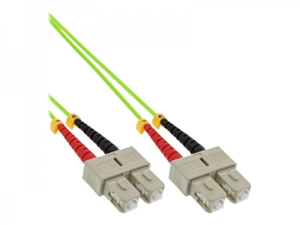 InLine Cavo Duplex - SC/SC 50/125µm - Fibra Ottica OM5 - 15m