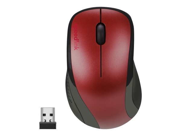 SPEEDLINK Kappa Wireless Maus rot - Mouse - 1600 dpi