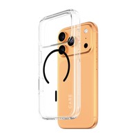 PanzerGlass CARE by Flagship Case Transparent Urban Combat w. Black MagSafe iPhone