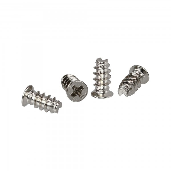 InLine Viti Ventole - 5,0x10,0mm - testa corce svasata - nichelato - 2000pz (bulk)