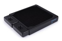 Alphacool 14435 - Radiatore - Ottone - Rame - Stainless steel - Nero - 1/4" - 0,8 bar - 120 mm