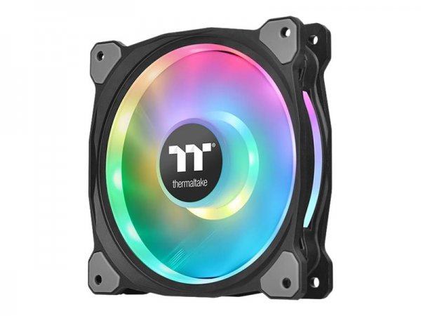 Thermaltake Riing Duo 14 LED RGB Premium Edition - Ventilatore - 500 Giri/min - 1400 Giri/min - 26,2