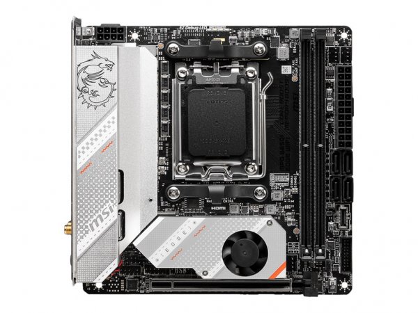 MSI MPG B650I EDGE WIFI - AMD - Socket AM5 - AMD Ryzen 7000 Series - Socket AM5 - DDR5-SDRAM - 64 GB
