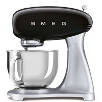 SMEG Impastatrice Standard 50's Style – Nero LUCIDO – SMF02BLEU - Sbattitore con base - Nero - Impas