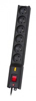 Lestar LX 610 G-A K.:CZ 3.0M - 5 m - 230 presa(e) AC - Interno - Tipo E - Nero - 250 V