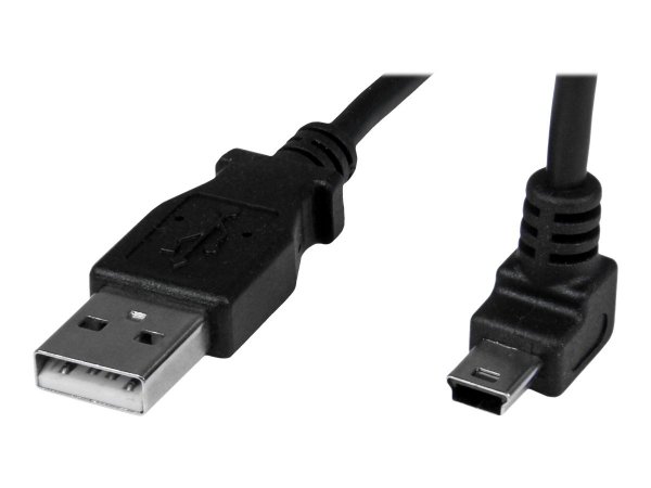 StarTech.com Cavo mini USB 1 m- A a Mini B con angolare verso l'alto - 1 m - USB A - Mini-USB B - US
