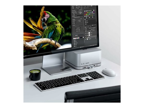 Satechi Stand Hub Mac Mini M1/M2 Studio NVMe SSD Enclosure