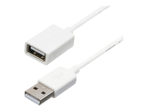 StarTech.com Cavo di prolunga USB 2.0 da 1 m A ad A - M/F - colore bianco - 1 m - USB A - USB A - US