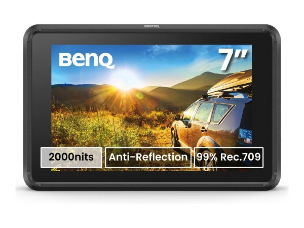 BenQ PVS7 - Head-Mounted Display - Farbe - auf Kamera - 7" - Schermo piatto (tft/lcd) - 17,8 cm