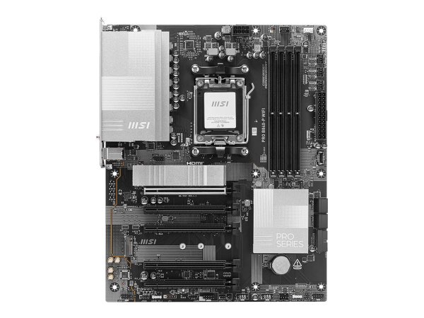 MSI PRO B840-P WiFi motherboard Amd B840 Socket Am5 Atx - Scheda madre - AMD Sockel AM5 (Ryzen Zen4)