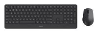 Rapoo Dunkelgrau Kabelloses Set - Tastiera - 2400 dpi
