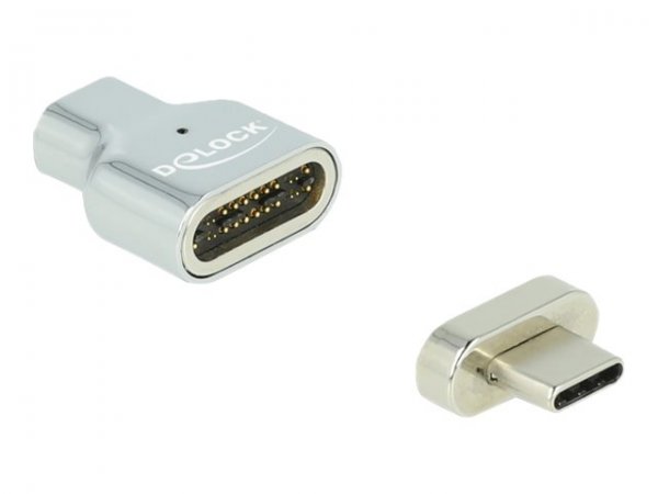 Delock Thunderbolt 3 / USB Type-C (Modalità DP Alt) 8K 30 Hz Adattatore magnetico maschio a femmina
