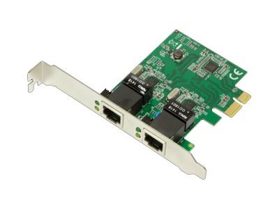 LogiLink PC0075 - Interno - Cablato - PCI Express - Ethernet - 1000 Mbit/s - Verde