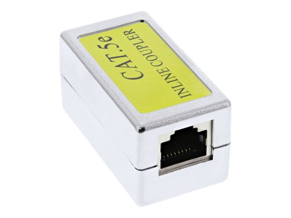 InLine Adatatore Crossover RJ45 femmina/femmina Cat.5e - metalizzato