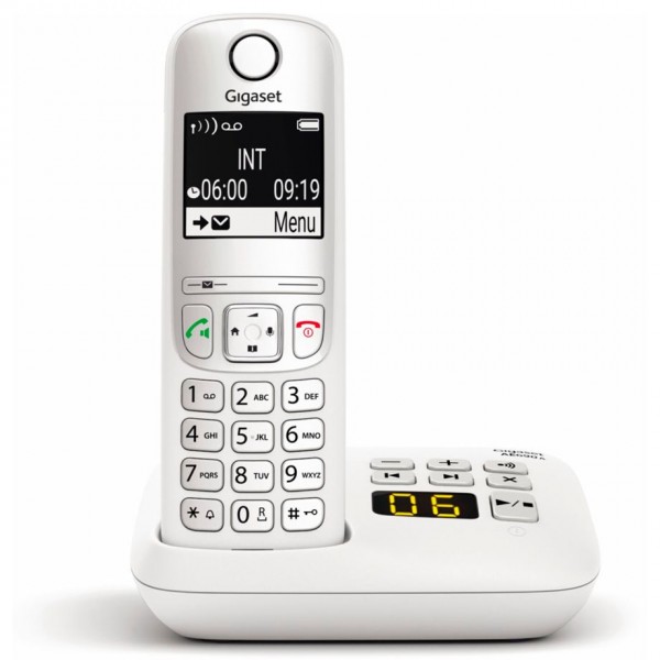 Gigaset AE690A - Telefono analogico/DECT - Cornetta wireless - Telefono con vivavoce - 100 voci - Id